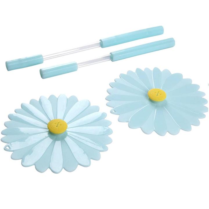 Techmanistan Random Color - Silicone Cover Sippers with Straws Set, 2 Pcs Cover & Sip Set, Silicone Sipper Set