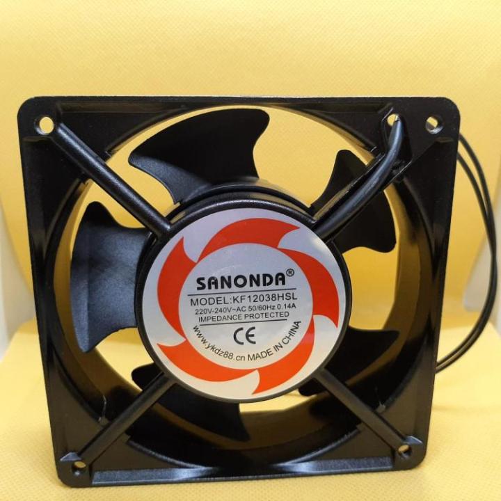 Axial flow fan 220V 4 inch Panel Fan/Cooling Fan (Square) - Imported axial exhaust ventilation cooling flow fan