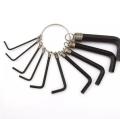 Tera Hex LN Key Set Tool Set Wrench L Shape Keys - 10Pcs. 