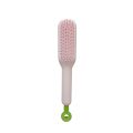 Self-Cleaning Anti-Static Hair Brush with Adjustable Rotating Lift and Massage Comb. 