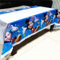 mickey mouse tablecloth kids birthday party supplies minnie mouse table cloth baby shower Mickey Minnie disposable tablecloth. 