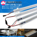 Light Led Bar Transparent/Milky 30cm, 45cm, 1 meter Direct AC220V High Brightness WARM/WHITE. 