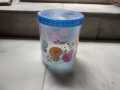 2 Pcs Storage Jars Plastic Canisters with Lids 900ml. 