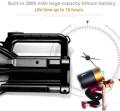 DP-7045B Rechargeablel Bright Led Torch Light Laser Long Range Distance High Power Search Light Kisan Rechargable Emergency Lights Torch (Black). 