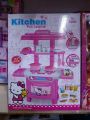 Kitchen Cooking Fun Set With Kitchen Appliances And Utensils - 32 pcs - 29 x 13.5 x 32cm. 