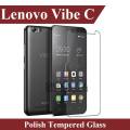 Lenovo Vibe C Tempered Glass Screen Protector Premium High Quality Polish Glass For Vibe C. 