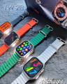 TW 28 Ultra Smart Watch 2.1 inch  large  Display  BT Calling  Waterproof Flash light Smart Watch. 