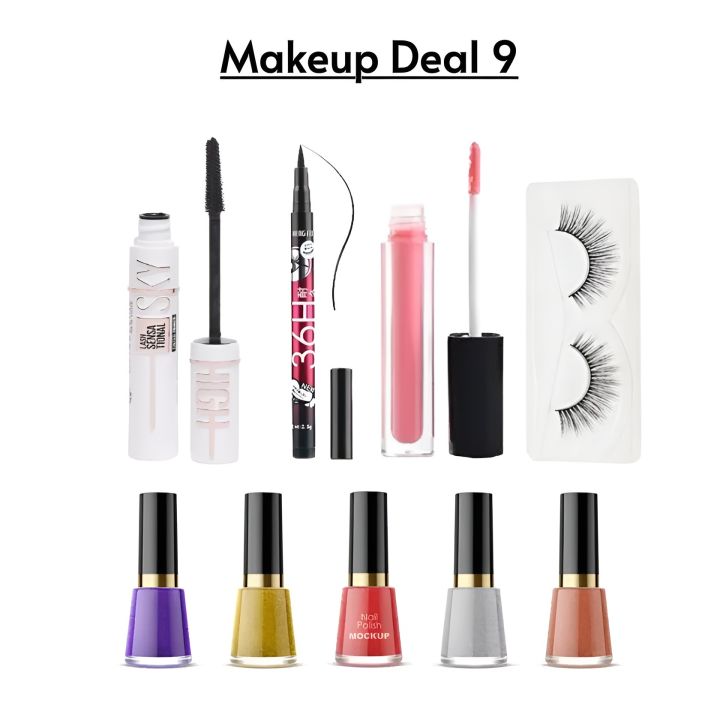 Pack of 9 Mini Makeup Deals Cosmetics High Quality