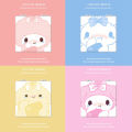 Sanrio Anime Cartoon Hello Kitty Kuromi Cinnamoroll Portable Vanity Mirror Mini Makeup Mirror Double Sided Mirror Girls Gifts. 