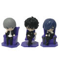 Persona Game Peripheral Sitting With Chair Mini Figure Amamiya Ren Yuuki Makoto Yu Narukami Character Model Ornaments. 