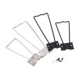 Photo Frame Metal Support Picture Bracket for 5 8 10 12 Inch Display Easel Stand. 