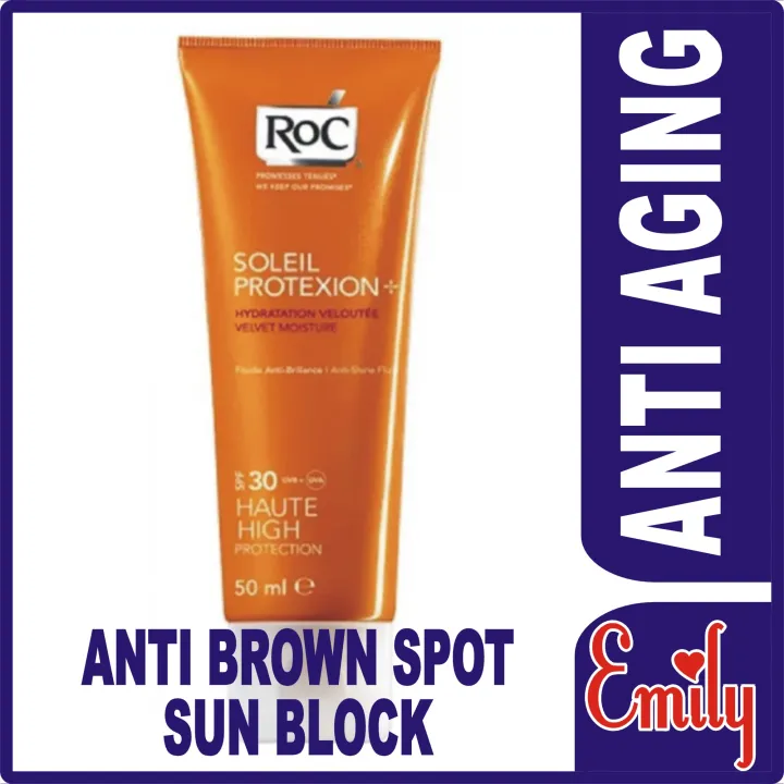 ROC%20SPECIAL%20ANTI%20BROWN%20SPOT%20ANTI%20AGING%20SUN%20BLOCK%20FOR%20EVERYONE%20RoC%20Soleil%20Protexion%20Anti%20Shine%20Fluid%20Cream%20Spf%2030%2050%20ML%20-%20Image%205