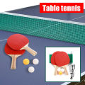 Ping Pong Balls Training Accessories Indoor Exercise for Men and Women Personal Use Sports, Wooden Table Tennis Racket Set with 2 Bats and 3 Ping Pong Balls, Portable Table Tennis Net Bracket Ping-Pong Paddles Kit Set. 