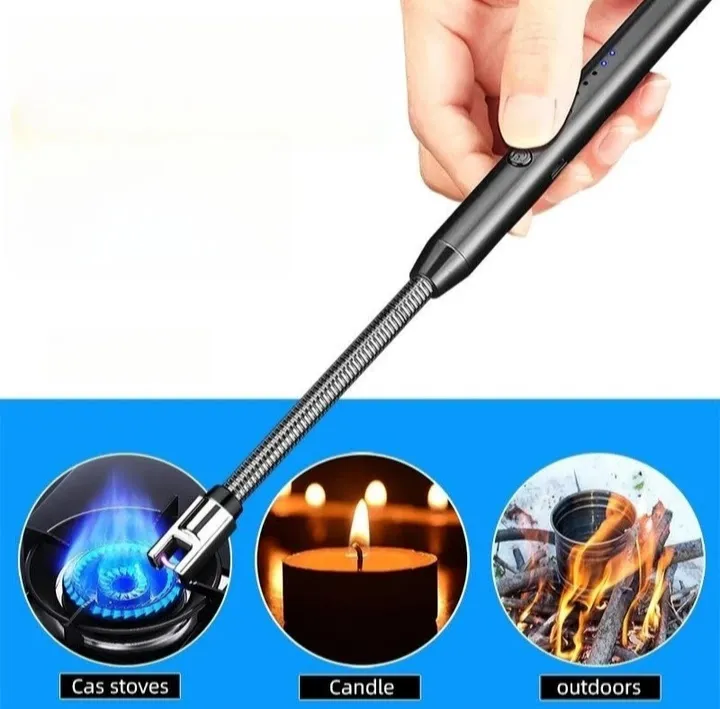 Electronic%20Kitchen%20Lighter%20USB%20Rechargeable%20Arc%20Pulse%20Ignition%20Windproof%20Portable%20Hook%20Metal%20Suitable%20for%20Kitchen%20Outdoor%20Camping%20BBQ%20-%20Image%203