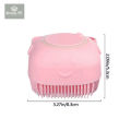 [PACK OF 2] 100% Silicone Bath Body Brush, Exfoliating Body Scrub Brush with Soap Dispenser, Ultra Soft Bath Sponge Shower Brush, Shampoo and liquid Soap Dispenser [High-Quality] Bathroom Accessories for Men and Women 2Pcs (Random Color) Orchids Store PK.. 