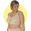 SHOPBOP Jacqueline Bra Non Wired Support Bra Women Bra 100% Original Full Coverage Full Cup. 