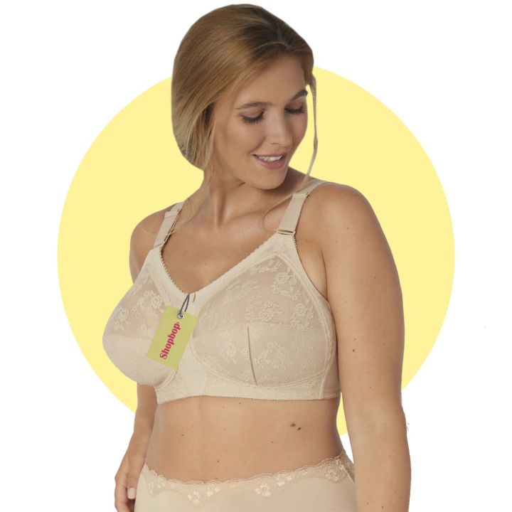 SHOPBOP Jacqueline Bra Non Wired Support Bra Women Bra 100% Original Full Coverage Full Cup