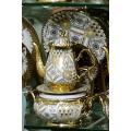 Cheeni Full Gold Dinner Set - 75 Pieces. 