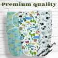 Baby Swaddle Wrap - Summer Swaddle - Super Soft 100% Cotton -0-6 months- Swaddle Wrapping Sheet - For Infants and Toddlers. 