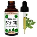 Organic Sidr Oil/Sidr leaf infused in Olive oil/Jujube oil/Traditional Islamic oil/For Skin and Hair/Ruqya // Made in Canada - Muslim Cosmetics (1 oz (30ml)). 