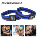 HR Blood Flow Restriction (BRF) Band, Muscle Band, Blue Color For Arms and Legs Gluteus BFR Training Workout Occlusion Bands For Men And Women. 