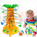 PinShang Monkey Climbing Tree Toy Falling Monkey Board Game Funny Interactive Toys For Children Gifts Party Favor. 