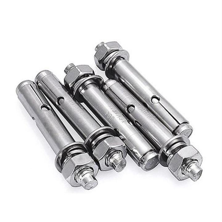 Stainless Steel SS Pipe Anchor Bolts 8mm (Pack of 4pcs)
