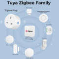 ROVF Smart Zigbee Socket 20A Uk Plug Wireless Control Outlet with Power Monitor Electrical Timer Adaptor Voice Works with Tuya Alexa Google Home Tmall Genie. 
