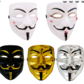 Halloween Vendetta gold  Mask. 