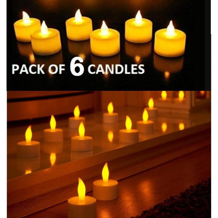 Mini Electric LED Candle - 6pcs