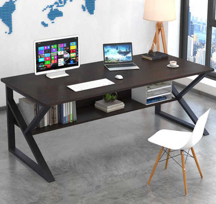Office Table Desktop Table With Book Shelf Office Desk Book Shelf Laptop Table Computer Table Study Table