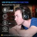 PHOINIKAS Q9 Professional Wireless Bluetooth Gaming Headset, Gaming Headphone, for PS4/PS5/PC/Xbox One/ Nintendo Switch, 7.1 Stereo, with Mobile Phone Bluetooth Function, Detachable Noise Cancelling Microphone, 40H Playtime, Blue LED Light. 