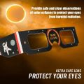 5Pcs Solar Eclipse Glasses Safety Shades Protects Eyes From Harmful Rays During Random Color 3D Outdoor Paper Eclipse Viewing Glasses. 