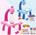 Frozen Cute Table Projector With 3 Disks, Markers, Drawing Pad Included Art Activity Toy For Kids - A50900. 