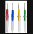 HI-PLASST Seam Ripper Set (3PCS) – Professional Stitch Opener Needles with Safety Cover | Seam Ripper Tool for Tailoring, Embroidery & Sewing. 