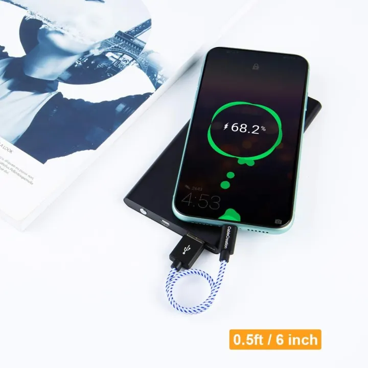 CableCreation%20Short%20Lightning%20Cable%200.5FT%20%5BMFi%20Certified%5D,%20Braided%20iPhone%20Charging%20Cable%20Data%20Sync%20Cord,%20Compatible%20with%20iPhone%2014/13/12/11%20-%20Image%207