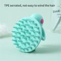 Silicone Head Body Massager Shampoo Scalp Massage Brush Hair Washing Comb Body Shower Brush Bath Spa Slimming Massage Brush. 