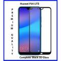 Huawei P20 Lite Full Black 9D5D6D10D11D21D Tempered Glass Screen Protector Full Glue Edge To Edge For Huawei P20 Lite. 