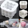 Buy One Get Free One Cube Candle Mold/ Bubble Candle Mould  /3D Bubble Silicone/ Mold  Soap Molds  / Mini Bubble Mold. 