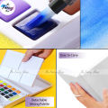 Art Nation Solid Watercolor Set - 36 Colors - 2 x Water Brush Pen & Mixing Palette. 