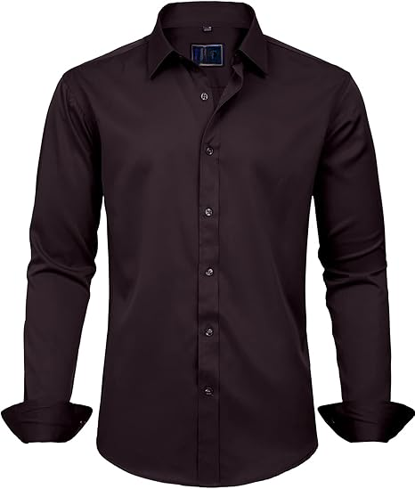Men%20Shirts%20for%20Office%20-%20Men's%20Dress%20Shirts%20Solid%20Long%20Sleeve%20Stretch%20Wrinkle-Free%20Formal%20Shirt%20Business%20Casual%20Button%20Down%20Shirts%20-%20Men's%20Button-Down%20Shirts%20-%20Image%209