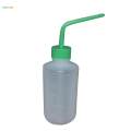 Gardening Watering Can Succulent Plant Curved Squeeze Water Bottle 250ml GRN. 