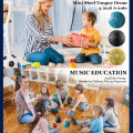 Mini Steel Drum 6 Note Compact Handpan Drum A Tune for Reduce Stress. 