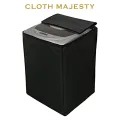 100% Waterproof Washing Machine Cover -Top Loader Automatic / Semi Auto Single Bowl All Brands Supported Durable Oxford Polyester - Washer and Dryer Covers for Sheds, Garages, Balcony, Black 8KG,9KG,10KG,11KG,12KG,13KG,15KG. 