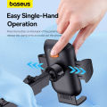 Baseus Gravity Car Phone Holder – 360° Car Mount with Strong Suction Base for Dashboard and Windscreen. 