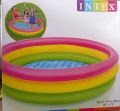 INTEX 57422 - Sunset Glow Baby Pool For Kids Inflatable Kids Bath Tub For Children - 58 x 13 IN - 5FT. 