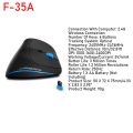 ZELOTES F-26C Vertical Mouse 2.4G Wireless Gaming Mouse Ergonomic Optical Mice Gamer Mause 3200DPI 8 Buttons For Laptop PC. 