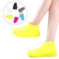 Shoe Cover Silicon Gel Waterproof Rain Shoes Covers Reusable Rubber Elasticity Overshoes Anti-slip for Boots Protector. 