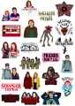 Stranger Things Stickers Best Quality Aesthetic For Stranger Things Lovers Enthusiasts Cool. 