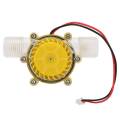 Micro-Hydro Generator F50 DC Water Flow Pump Turbine Hydroelectric Power 5V/12V/80V Low Noise. 